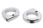 Chrome Universal Mount Clamp Set 1-3/8 inch