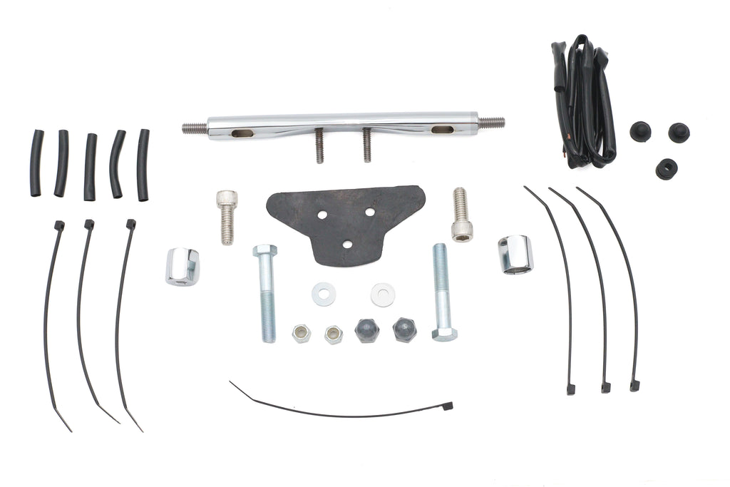 Chrome 7 inch Low Boyz Turn Signal Bar Kit