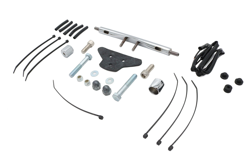 Chrome 7 inch Low Boyz Turn Signal Bar Kit
