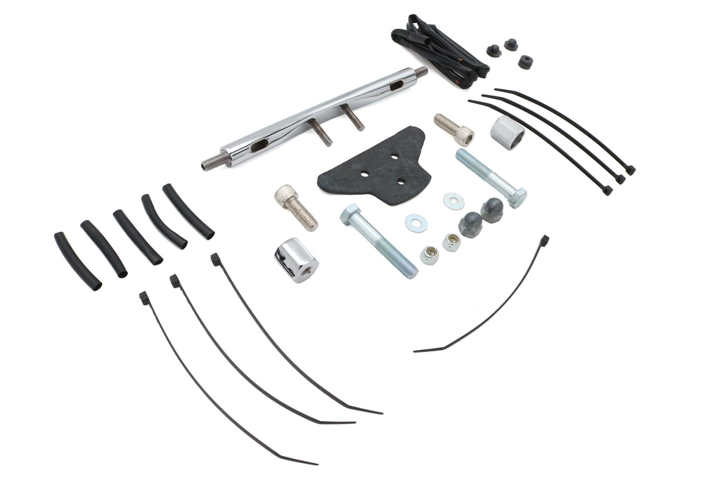 Chrome 7 inch Low Boyz Turn Signal Bar Kit