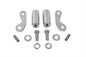 Chrome 8-1/2 inch Front Turn Signal Mount Set
