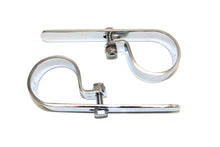 Load image into Gallery viewer, Chrome 1-7/8 inch Exhaust  inchP inch Clamp Set