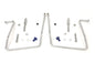 Chrome Saddlebag Support Kit