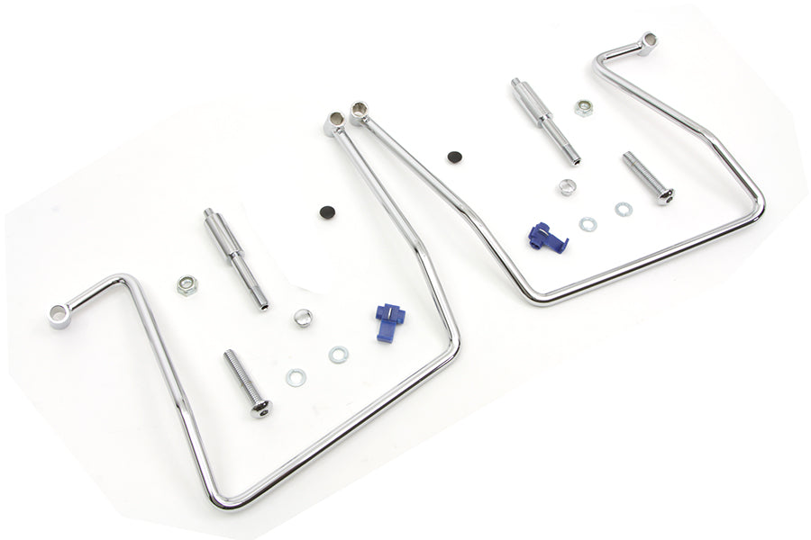 Chrome Saddlebag Support Kit