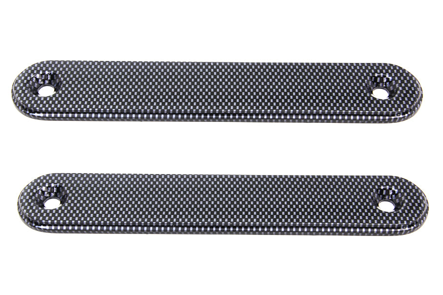 Carbon Fiber Spotlamp Eliminator Bracket Set
