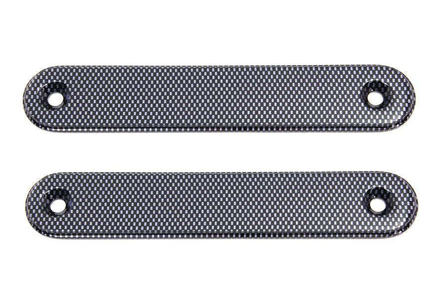 Carbon Fiber Spotlamp Eliminator Bracket Set