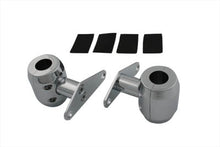 Load image into Gallery viewer, Spring Fork Fender Mount Clamp Set Chrome