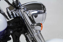 Load image into Gallery viewer, Chrome Turn Signal Bracket Set