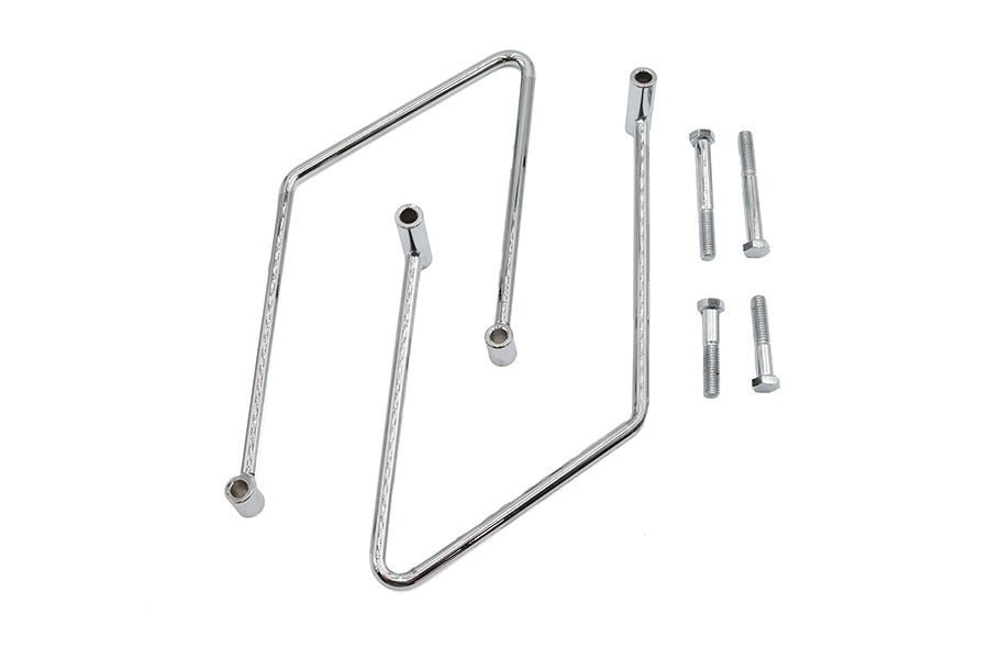 Chrome Saddlebag Support Kit