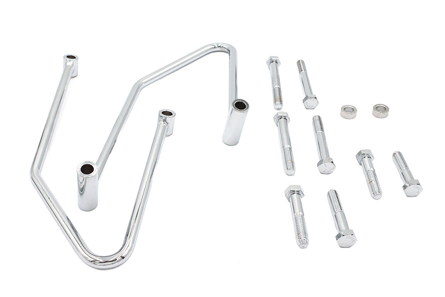 Saddlebag Support Set Chrome