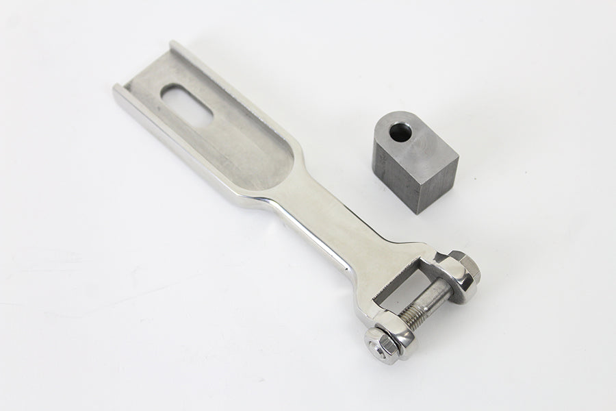 Polished Stainless Steel Solo Seat Nose Pivot Kit