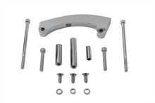 Load image into Gallery viewer, Chrome Side Mount Tail Lamp Bracket Curved