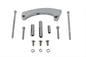 Chrome Side Mount Tail Lamp Bracket Curved