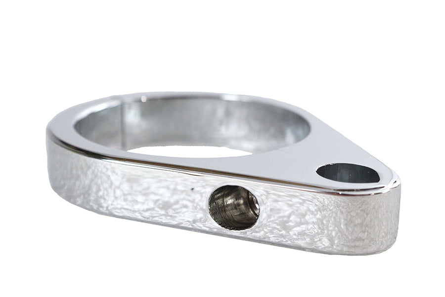 Clutch Cable Clamp Chrome