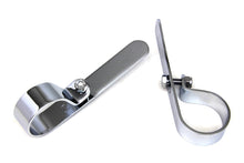 Load image into Gallery viewer, Chrome 1-3/4 inch Exhaust  inchP inch Clamp Set