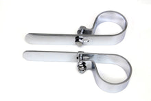 Load image into Gallery viewer, Chrome 1-3/4 inch Exhaust  inchP inch Clamp Set