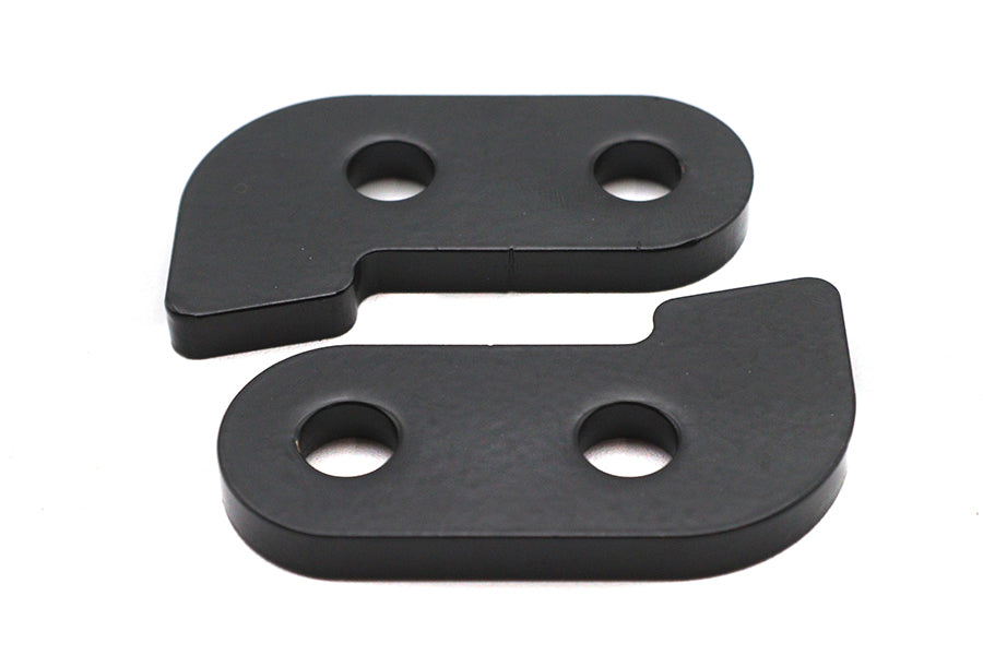 Rear Fender Mount Weld On Brackets Black