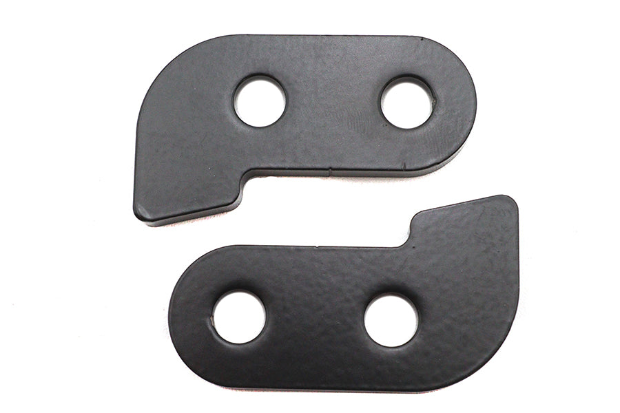 Rear Fender Mount Weld On Brackets Black
