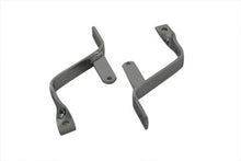 Load image into Gallery viewer, Bullet Style Tail Lamp Bracket Set Chrome