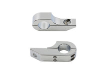 Load image into Gallery viewer, Footpeg Extender Clamp Set Chrome