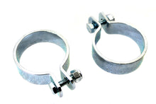 Load image into Gallery viewer, Zinc 1-7/8 inch Muffler Clamp Set