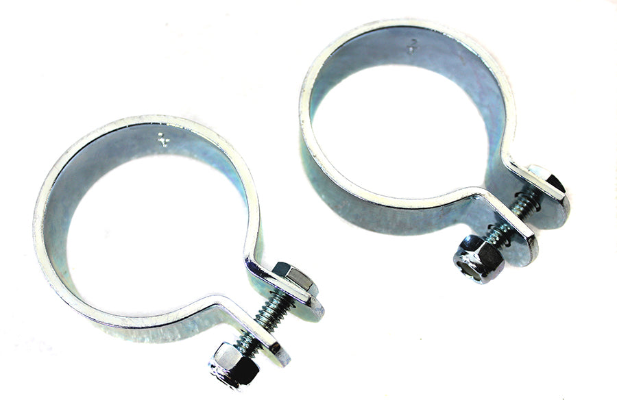 Zinc 1-7/8 inch Muffler Clamp Set