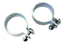 Load image into Gallery viewer, Zinc 1-7/8 inch Muffler Clamp Set
