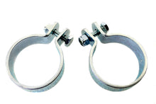 Load image into Gallery viewer, Zinc 1-7/8 inch Muffler Clamp Set