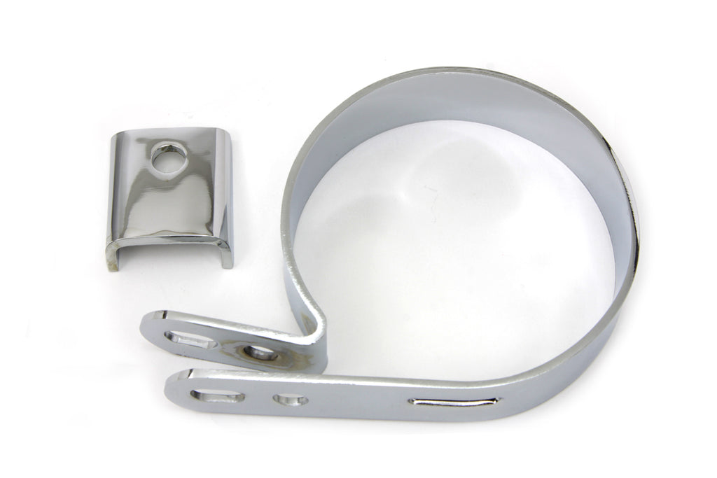 Chrome 3-1/4 inch Replica Muffler Clamp