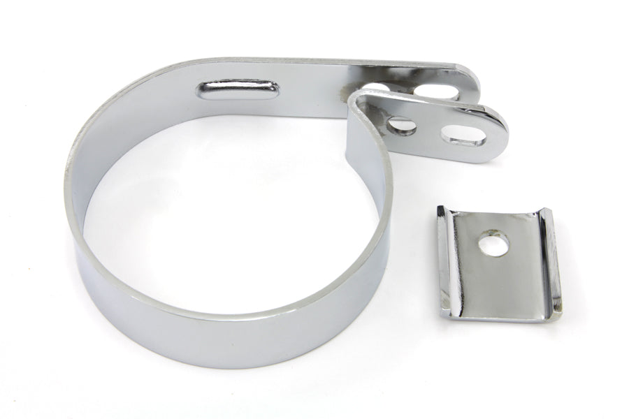 Chrome 3-1/4 inch Replica Muffler Clamp