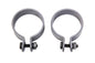 Parkerized 1-7/8 inch Muffler End Clamp Set