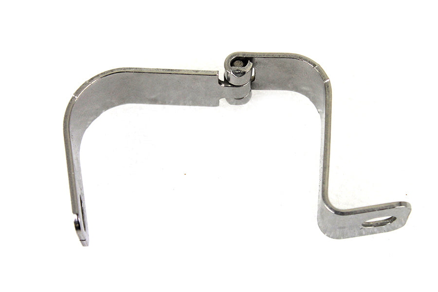 OE Rear Exhaust Crossover Bracket Hinged Chrome