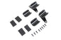 Spring Fork Fender Black Mount Clamp Set