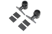Load image into Gallery viewer, Spring Fork Fender Black Mount Clamp Set