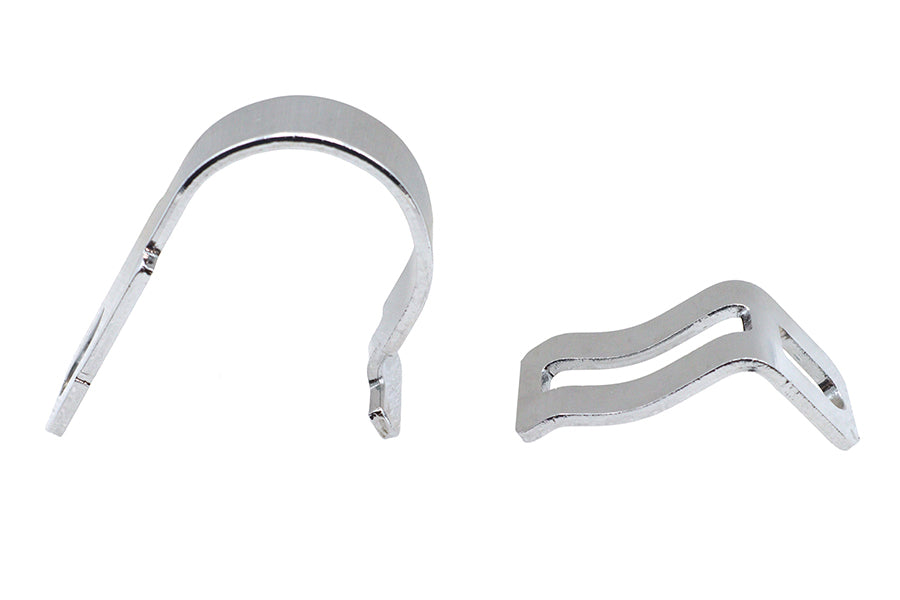 Hinged Exhaust Clamp Chrome