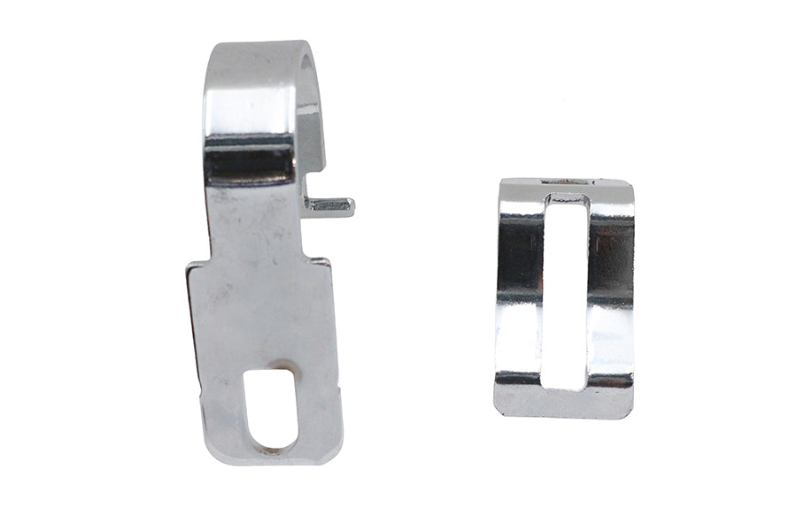 Hinged Exhaust Clamp Chrome
