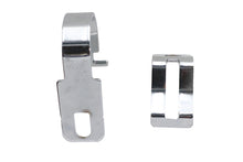 Load image into Gallery viewer, Hinged Exhaust Clamp Chrome