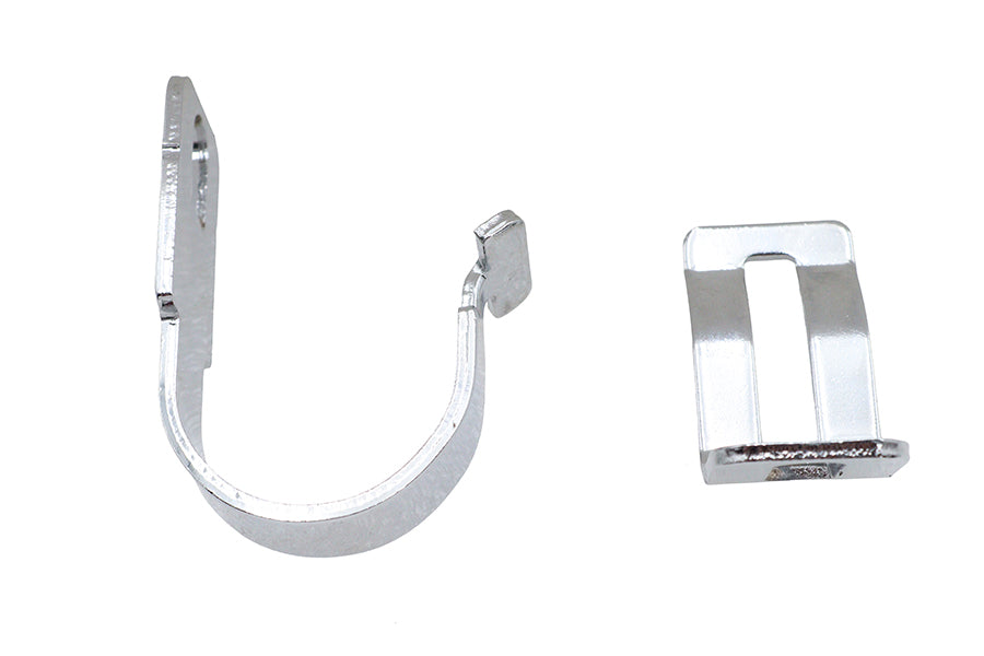 Hinged Exhaust Clamp Chrome