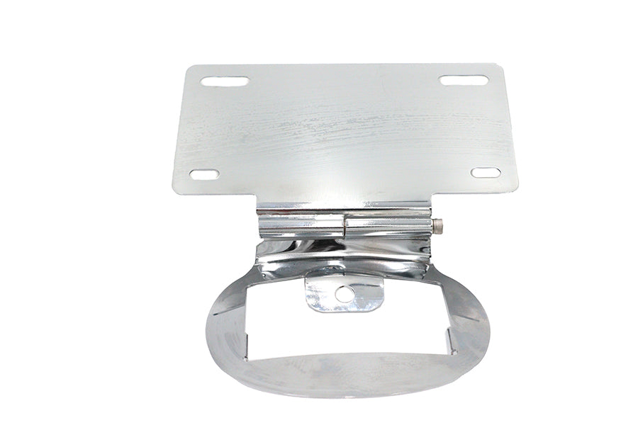 License Plate Relocation Bracket Chrome