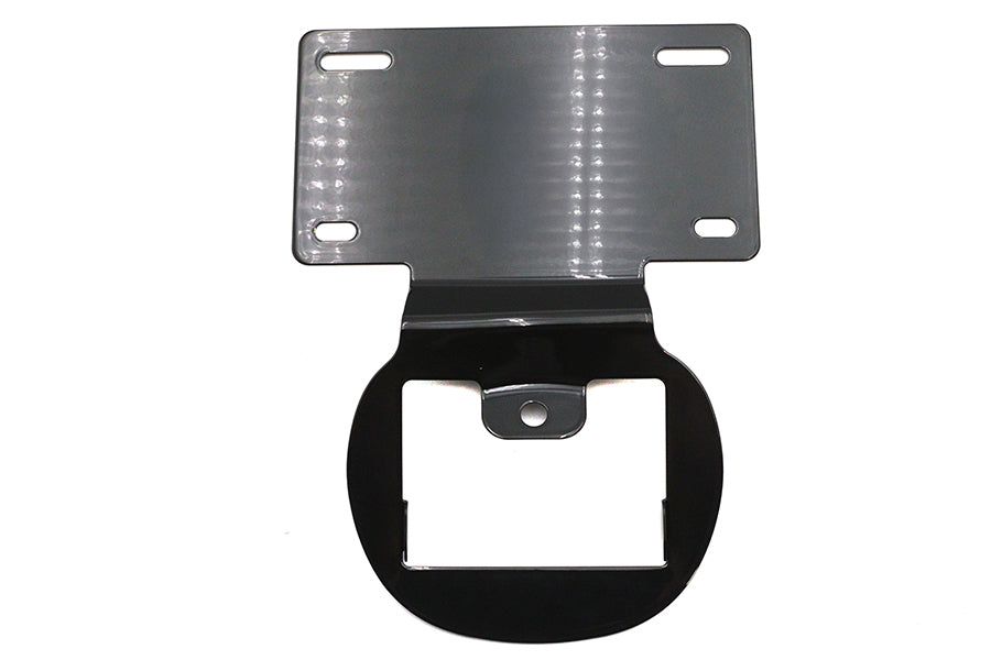 License Plate Relocation Bracket Black