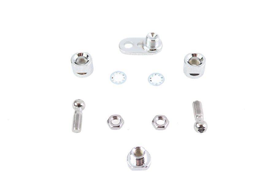 Turn Signal Swivel Assembly Kit Chrome