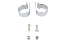Load image into Gallery viewer, Chrome 1-7/8 inch Exhaust Clamp Set