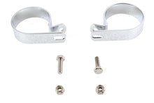 Load image into Gallery viewer, Chrome 2-1/2 inch Exhaust Clamp Set