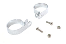 Load image into Gallery viewer, Chrome 2-1/2 inch Exhaust Clamp Set