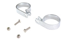 Load image into Gallery viewer, Chrome 2-1/2 inch Exhaust Clamp Set