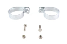 Load image into Gallery viewer, Chrome 2-1/2 inch Exhaust Clamp Set
