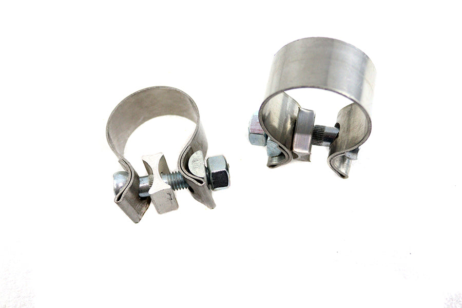 1-7/8 inch Muffler End Clamp Set Stainless Steel