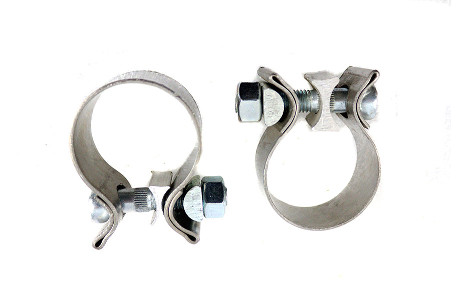 1-7/8 inch Muffler End Clamp Set Stainless Steel