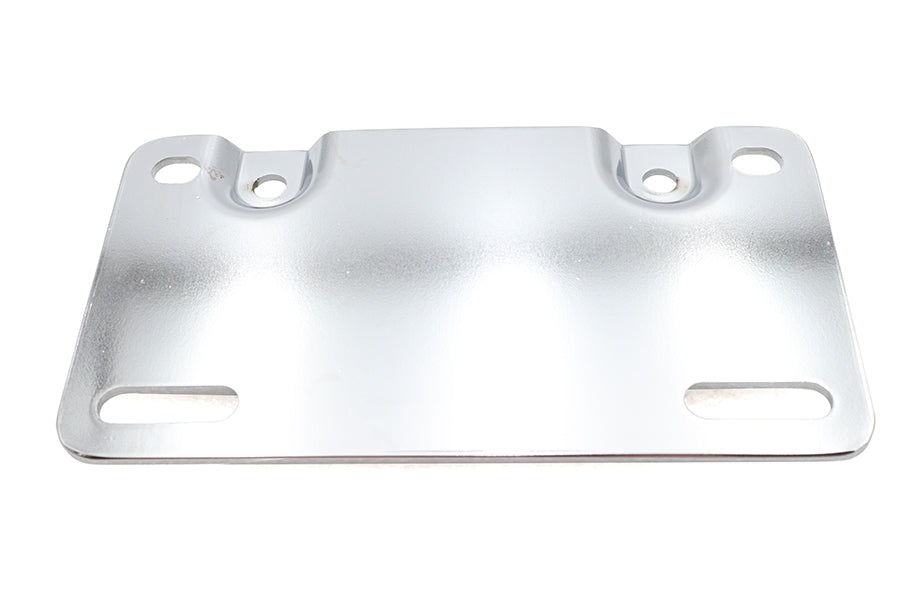 Lamp Bar Mount Plate Chrome