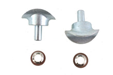 Load image into Gallery viewer, Solo Seat Spring Mount Perch Set Zinc